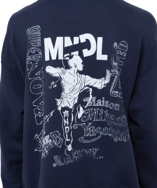Mendrill(メンドリル)の「Mendrill X GS. Distressed Hoodie(スウェット・メンズ・グレー/ブラック/ネイビー・50/48/46/44)」の12枚目の写真