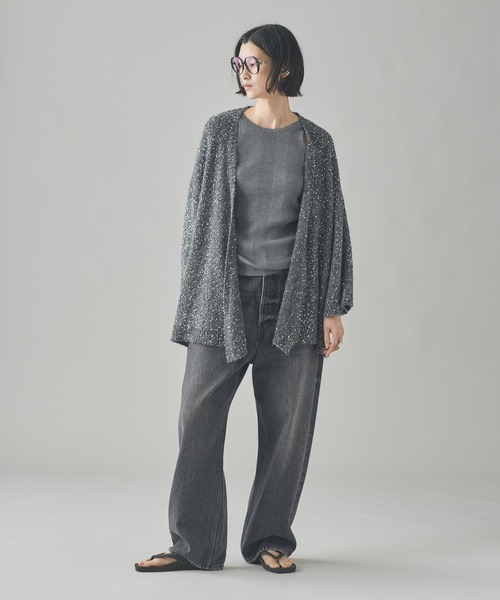 Curensology(カレンソロジー)/スパングルニットカーディガン