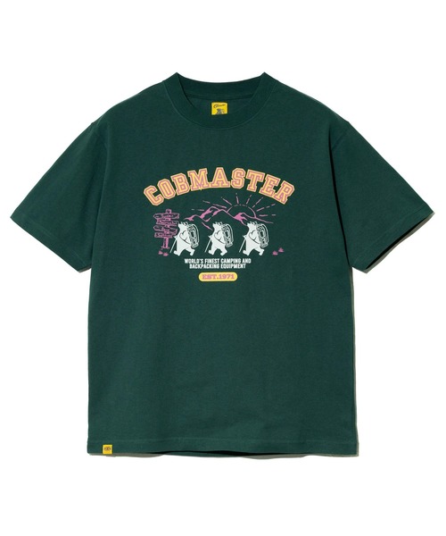 go slow caravan(ゴースローキャラバン)の「COBMASTER/コブマスター 吸水速乾天竺 ベーシックTEE(ハイキングベアー)(Tシャツ/カットソー・メンズ・ダークグリーン/ブラック/ホワイト・MEDIUM/LARGE/X-LARGE)」の16枚目の写真