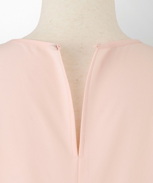 HUIT bouquet（ユイット）の「サイド ティアード ワンピース  HUIT（ワンピース・レディース・アイボリー/ピンク/ブラック・S/M）」の19枚目の写真