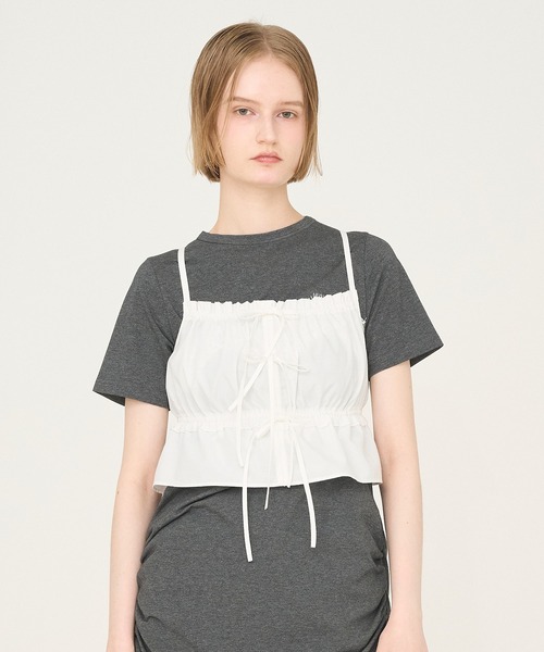 キャミソール 「Nora Lily」「elle」Twilight Frill Cami セール】【Nora Lily】「elle」Twilight Frill Cami