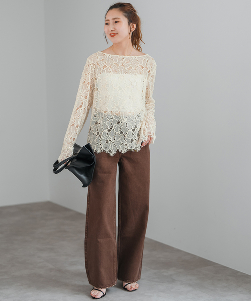 モールレースブラウス モールレースブラウス（シャツ/ブラウス）｜Spick & Span