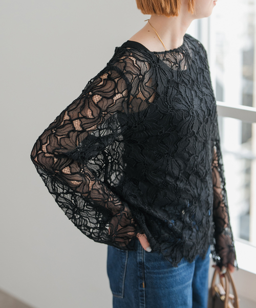 モールレースブラウス モールレースブラウス（シャツ/ブラウス）｜Spick & Span（スピック