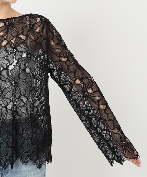 モールレースブラウス（シャツ/ブラウス）｜Spick & Span（スピック