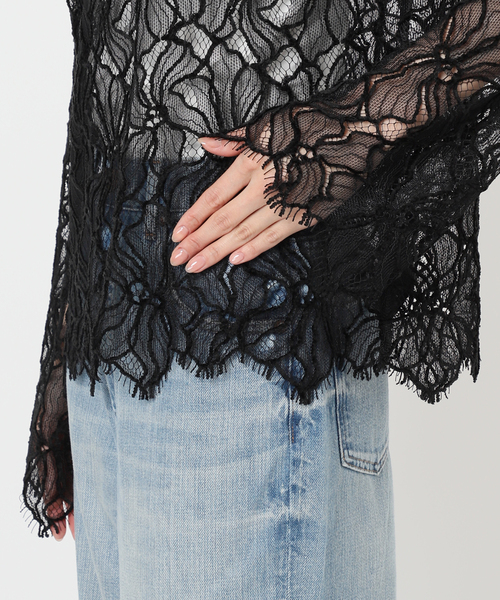 モールレースブラウス モールレースブラウス（シャツ/ブラウス）｜Spick & Span