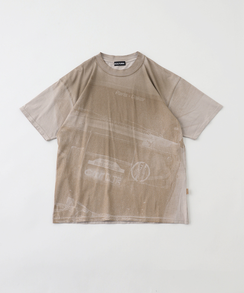 EDIFICE(エディフィス)の「CULTURA (カルチューラ) RECOVERY TEE(Tシャツ/カットソー・メンズ・ベージュ・LARGE/MEDIUM)」の1枚目の写真