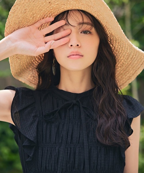 SWINGLE（スウィングル）の「【6/6(FRI)10:00予約開始】サッカーチェックシャーリングワンピース（ワンピース・レディース・ブラック/オフホワイト/イエロー・FREE）」の2枚目の写真