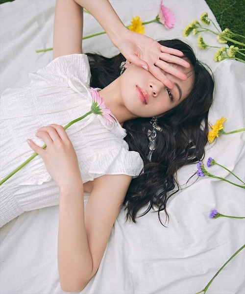 SWINGLE（スウィングル）の「【6/6(FRI)10:00予約開始】サッカーチェックシャーリングワンピース（ワンピース・レディース・ブラック/オフホワイト/イエロー・FREE）」の10枚目の写真