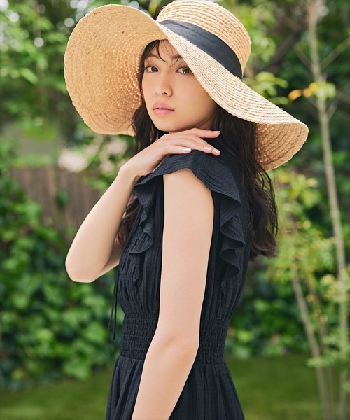 SWINGLE（スウィングル）の「【6/6(FRI)10:00予約開始】サッカーチェックシャーリングワンピース（ワンピース・レディース・ブラック/オフホワイト/イエロー・FREE）」の11枚目の写真