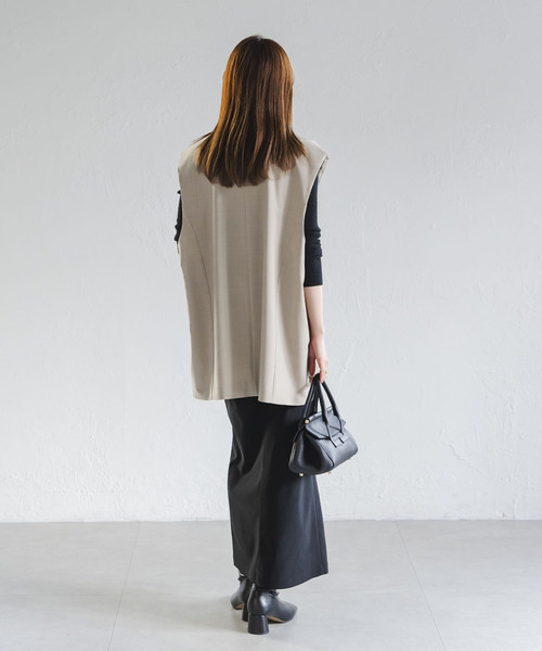 コクーンシルエットオーバージレ（ベスト）｜NOBLE（ノーブル