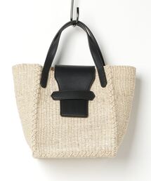 《新品・未使用タグ付き》DATOU 黒 かごバッグ ブランド古着】かごバッグ（ブラック/黒色系）古着通販 - ZOZOUSED