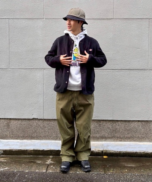 別注】DANTON / フリース ジャケット（ブルゾン）｜DANTON（ダントン