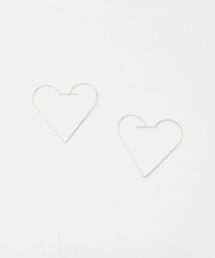 UNITED ARROWS | SILVER925 ハート ピアス(ピアス（両耳用）)