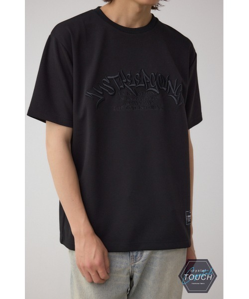 BLACK by moussy stitch design shirt【新品】 C/TエンブロイダリーステッチTシャツ（Tシャツ/カットソー）｜AZUL BY