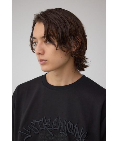 abu2020Tulle Tee Black定価¥ 14,300 税込 AOYAMA 【洋服の青山】春夏 ワッフルTシャツ ブラック 黒 半袖 メンズ