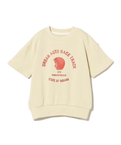 B:MING by BEAMS(ビーミングバイビームス)の「フロントプリント ハーフスリーブ スウェット 2025SS(100~140cm)(スウェット・キッズ・ワイン/ホワイト系その他5・110/100/140/130/120)」の18枚目の写真