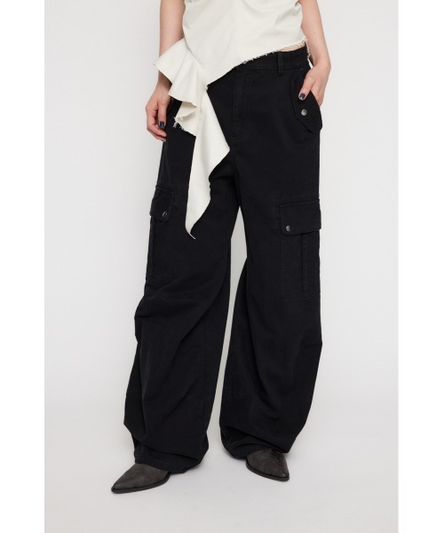 LAGUA GEM WIDE FLARE CARGO パンツ