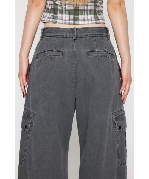 LAGUA GEM（ラグアジェム）の「POCKET CARGO パンツ（カーゴパンツ・レディース・ブラウン/ブラック/ライトグレー・X-SMALL/MEDIUM/SMALL）」の11枚目の写真