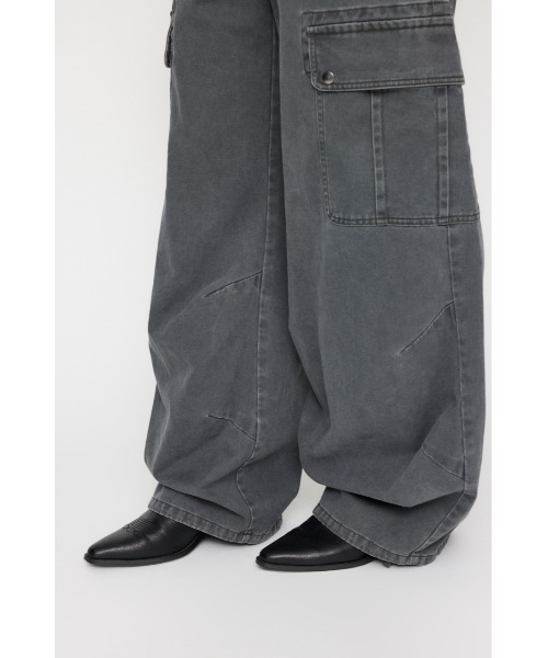 LAGUA GEM（ラグアジェム）の「POCKET CARGO パンツ（カーゴパンツ・レディース・ブラウン/ブラック/ライトグレー・X-SMALL/MEDIUM/SMALL）」の12枚目の写真
