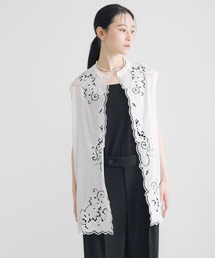 URBAN RESEARCH | カットワークレース刺繍ジレ(ベスト)