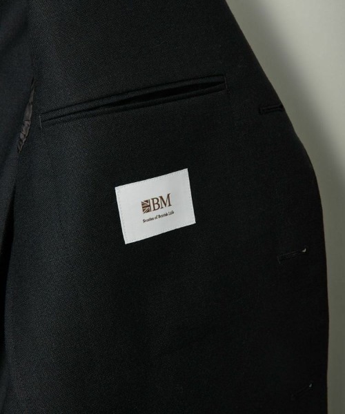 BRITISH MADE（ブリティッシュメイド）の「シングルブレザー/テムズ(MEN) 全1色（テーラードジャケット・メンズ・ネイビー系・M/L/S）」の15枚目の写真