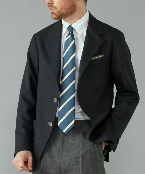 BRITISH MADE（ブリティッシュメイド）の「シングルブレザー/テムズ(MEN) 全1色（テーラードジャケット・メンズ・ネイビー系・M/L/S）」の21枚目の写真