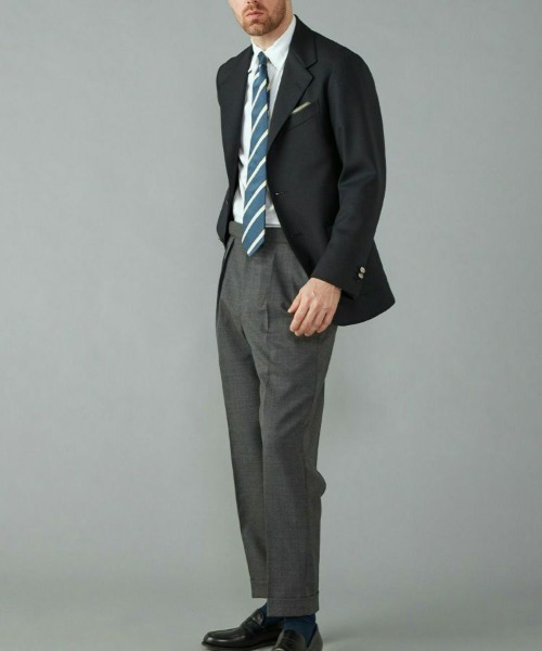 BRITISH MADE（ブリティッシュメイド）の「シングルブレザー/テムズ(MEN) 全1色（テーラードジャケット・メンズ・ネイビー系・M/L/S）」の22枚目の写真