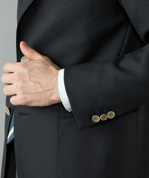 BRITISH MADE（ブリティッシュメイド）の「シングルブレザー/テムズ(MEN) 全1色（テーラードジャケット・メンズ・ネイビー系・M/L/S）」の18枚目の写真