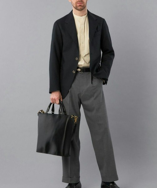 BRITISH MADE（ブリティッシュメイド）の「シングルブレザー/テムズ(MEN) 全1色（テーラードジャケット・メンズ・ネイビー系・M/L/S）」の5枚目の写真