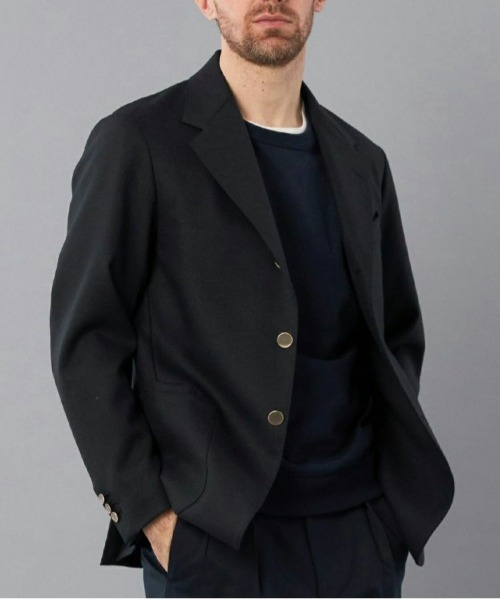 BRITISH MADE（ブリティッシュメイド）の「シングルブレザー/テムズ(MEN) 全1色（テーラードジャケット・メンズ・ネイビー系・M/L/S）」の6枚目の写真