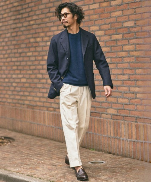 BRITISH MADE（ブリティッシュメイド）の「シングルブレザー/テムズ(MEN) 全1色（テーラードジャケット・メンズ・ネイビー系・M/L/S）」の9枚目の写真