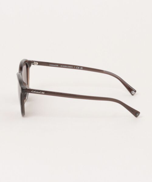 COACH（コーチ）の「【COACH/コーチ】ラウンド サングラス HC8339U 567273（サングラス・メンズ・ブラウン・FREE）」の2枚目の写真