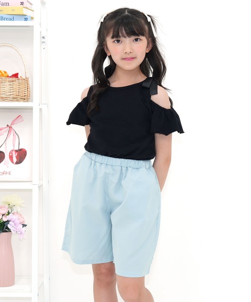 Bee des Bee(ビーデスビー)の「ハーフ丈パンツ(その他パンツ・キッズ・ブラック/ライトブルー・150cm/110cm/100cm/120cm/130cm/140cm)」の9枚目の写真