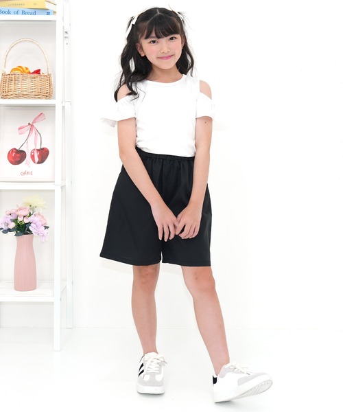 Bee des Bee(ビーデスビー)の「ハーフ丈パンツ(その他パンツ・キッズ・ブラック/ライトブルー・150cm/110cm/100cm/120cm/130cm/140cm)」の5枚目の写真