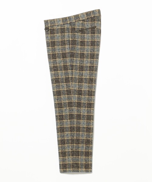 International Gallery BEAMS（インターナショナルギャラリービームス）の「スリム チェック ノープリーツ スラックス（その他パンツ・メンズ・その他・SMALL/MEDIUM）」の3枚目の写真