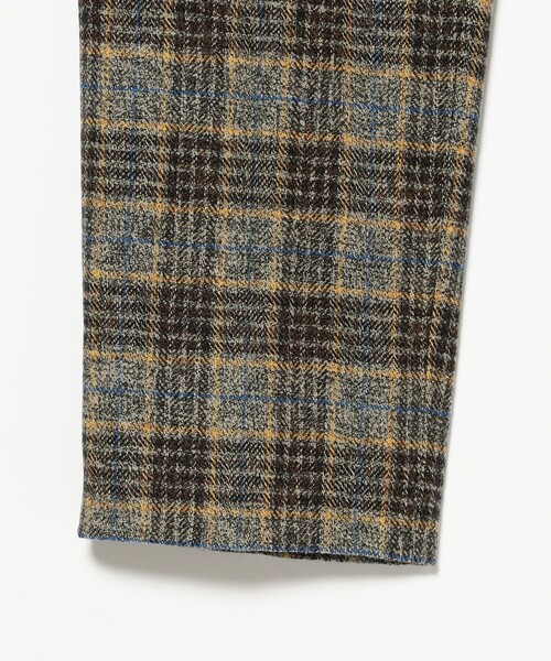 International Gallery BEAMS（インターナショナルギャラリービームス）の「スリム チェック ノープリーツ スラックス（その他パンツ・メンズ・その他・SMALL/MEDIUM）」の6枚目の写真