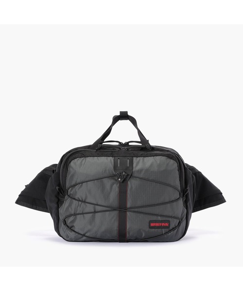 BRIEFING(ブリーフィング)の「2WAY HIP PACK(ショルダーバッグ・メンズ・ブラック×ブルー/ブラック系その他/その他/ブラック×ホワイト/ブラック×グレー・FREE)」の1枚目の写真
