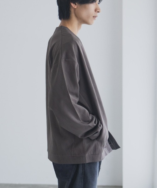 URBAN COLLECTION(アーバンコレクション)の「URBANCOLECTION ふくれジャガード カーディガン(カーディガン/ボレロ・メンズ・ブラック/モカ/チャコールグレー・XL/L/M/S)」の18枚目の写真