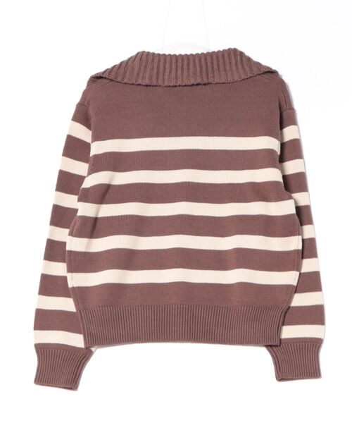 RIKA ボーダーニット セール】RIKKA FEMME/リッカファム ボーダーニット セーター RF25FW21