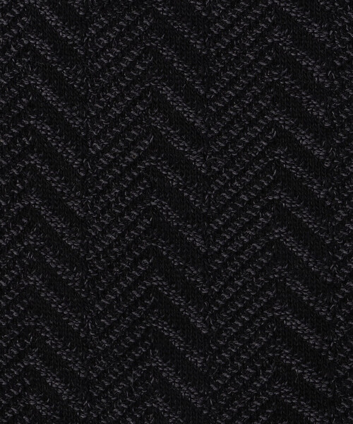 COMME CA ISM（コムサイズム）の「変形 へリンボーン柄 ソックス（ソックス/靴下・メンズ・ブラック/ネイビー/チャコール・27cm）」の8枚目の写真