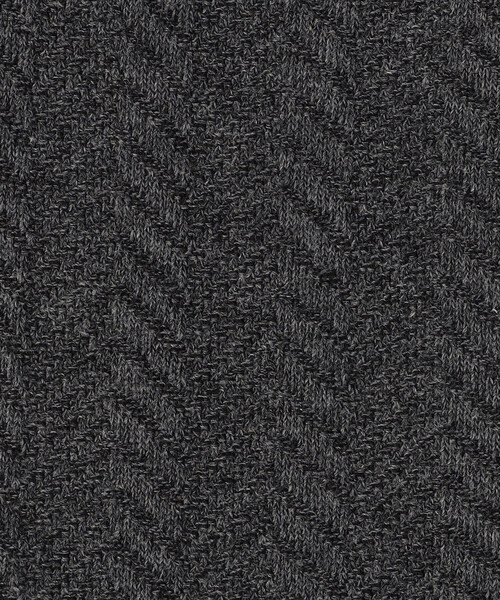 COMME CA ISM（コムサイズム）の「変形 へリンボーン柄 ソックス（ソックス/靴下・メンズ・ブラック/ネイビー/チャコール・27cm）」の9枚目の写真