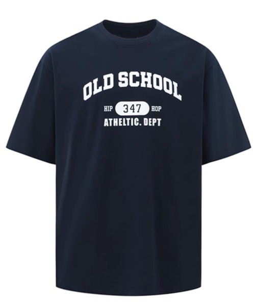 CERCA（チェルカ）の「【NOWLE】オールドスクール カレッジ ロゴプリント 半袖 Tシャツ（Tシャツ/カットソー・メンズ・ネイビー・MEDIUM）」の11枚目の写真