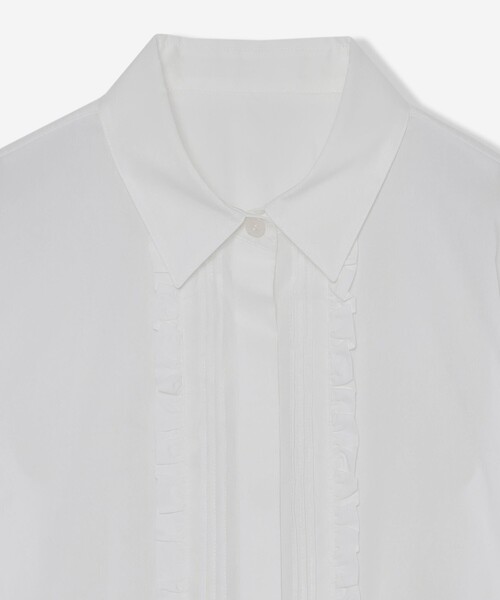 MACKINTOSH LONDON(マッキントッシュ ロンドン)の「コットンナイロンストレッチシャツ(シャツ/ブラウス・レディース・ピンク/オフホワイト/ブルー・38/40)」の10枚目の写真