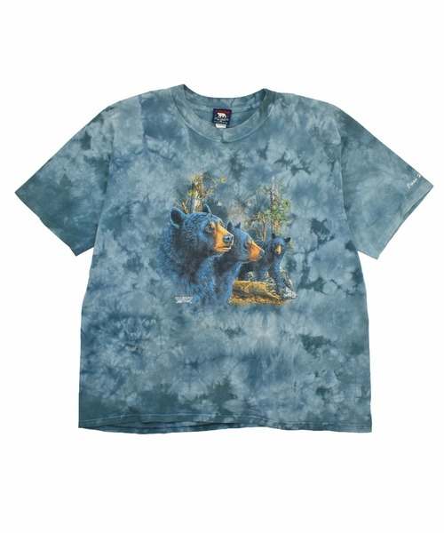 VINTAGE(ヴィンテージ)の「【USED】90’s POLAR “Bear” アニマル Tシャツ(Tシャツ/カットソー・メンズ・ブルー・X-LARGE)」の1枚目の写真