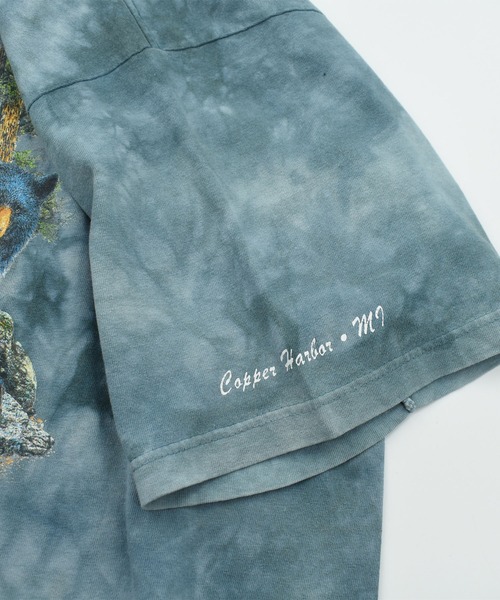 VINTAGE(ヴィンテージ)の「【USED】90’s POLAR “Bear” アニマル Tシャツ(Tシャツ/カットソー・メンズ・ブルー・X-LARGE)」の2枚目の写真