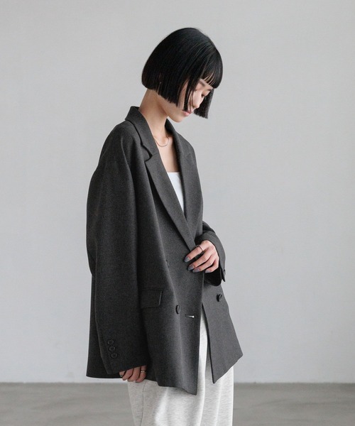 セール】ラナテックダブルジャケット 455400（テーラードジャケット