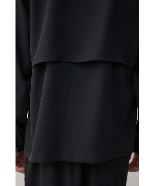 AZUL by moussy（アズールバイマウジー）の「C/Tトロミアシンメトリー長袖シャツ（シャツ/ブラウス・メンズ・グレー/ブラウン/ブラック・LARGE/MEDIUM）」の11枚目の写真
