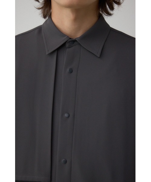 AZUL by moussy（アズールバイマウジー）の「C/Tトロミアシンメトリー長袖シャツ（シャツ/ブラウス・メンズ・グレー/ブラウン/ブラック・LARGE/MEDIUM）」の22枚目の写真
