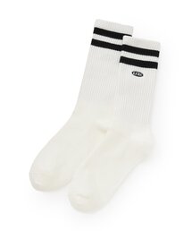 LOVETOXIC（ラブトキシック）の「【LTXC】ラインミドル丈ソックス（ソックス/靴下・キッズ）」