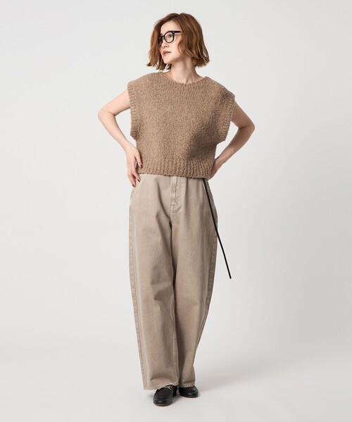 コンテ　別注　ATELIER AMBOISE for conte ロングベルト UNITED ARROWS｜【別注】<ATELIER AMBOISE for conte>ロングベルト